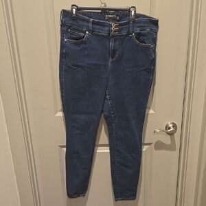 Torrid Blue Skinny Jeans Modern Fit